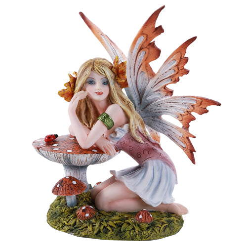 Toadstool Fairy Statue