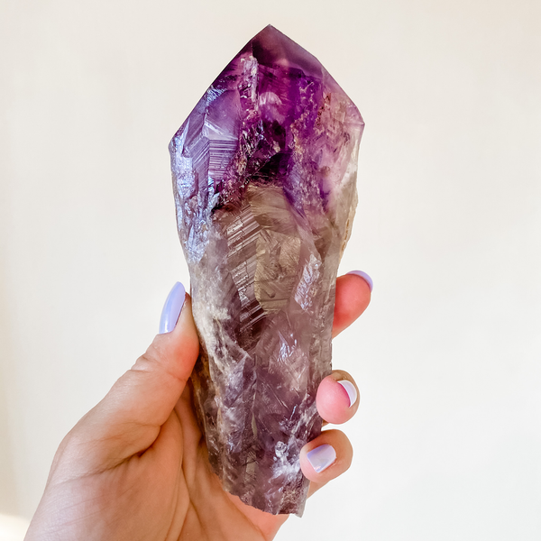 Elestial amethyst torch