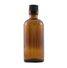 Bottle amber 120ml with black cap (1 bottle)