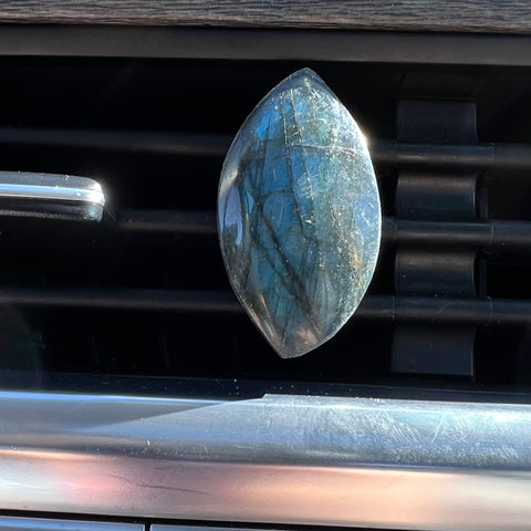 Car crystals - labradorite