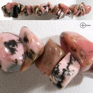 Bracelet Chip Rhodonite