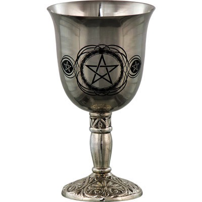 Chalice pentacle 7”